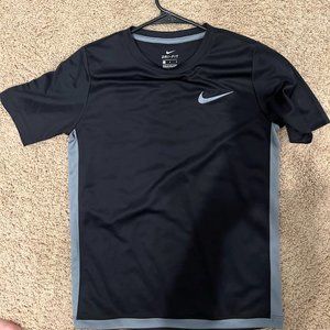 NWOT Nike Dri-Fit shirt - black w/ Grey sides,   size L - boys